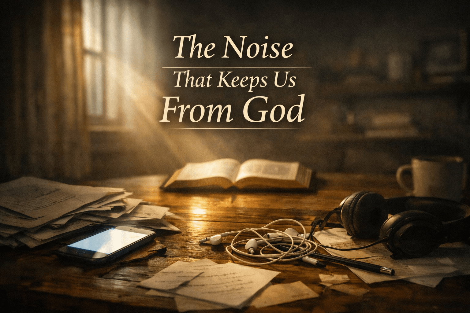 The Noise That Keeps Us From God