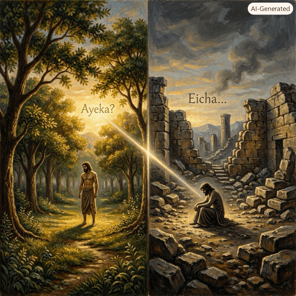 When God Asks Ayeka and We Answer Eicha